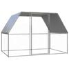 vidaXL 屋外鶏用ケージ 3x2x2 m 亜鉛メッキ鋼製