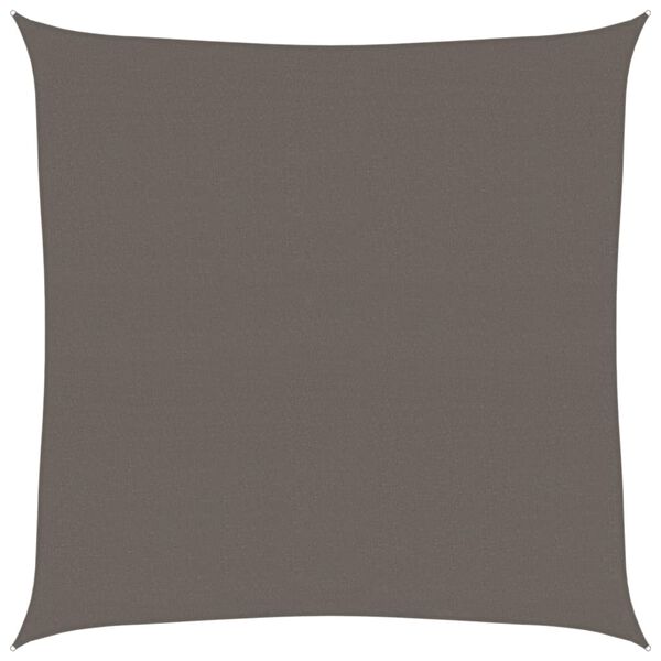 vidaXL サンシェードセイル 160g/m² アントラシート 5x5m 高密度ポリエチレン