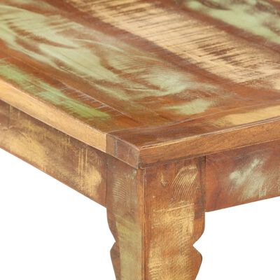vidaXL コーヒーテーブル 110x50x40cm 無垢の再生木材