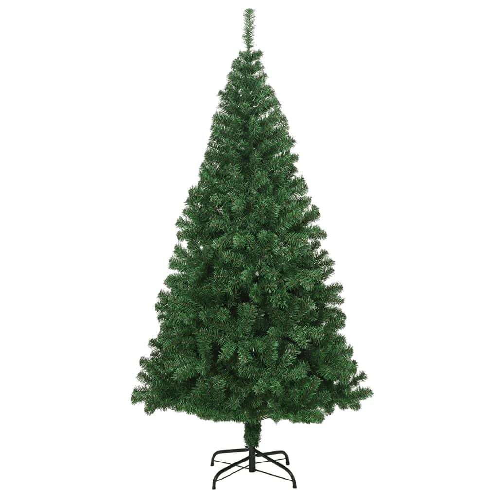 vidaXL 人工クリスマスツリー 太枝付き グリーン 180cm PVC製 vidaXL 人工クリスマスツリー 太枝付き グリーン 180cm PVC製
