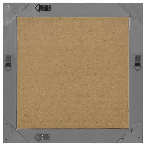 vidaXL ウォールミラー バロック調 60x60cm ブラック