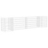 vidaXL H字型ガビオンプランター 260x40x60cm スチールワイヤー製