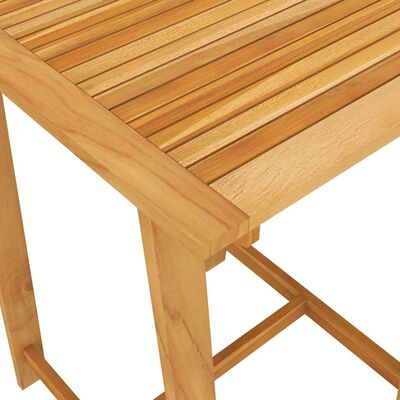 vidaXL ガーデンバーテーブル 70x70x104cm アカシア無垢材