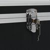 vidaXL 収納ケース 3点 ブラック アルミ製