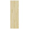 vidaXL ブックキャビネット/ルームディバイダー 104x33.5x110 cm 無垢材パイン材