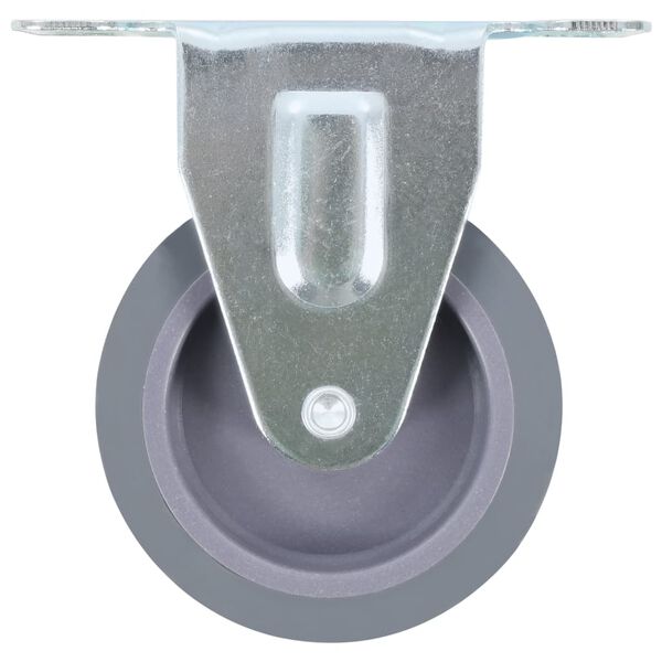 vidaXL 固定キャスター 4点 75mm