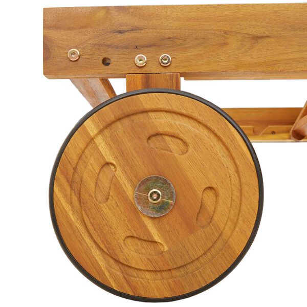 vidaXL サンラウンジャー 2-人 3 pcs ブラウン ソリッドアカシアウッド