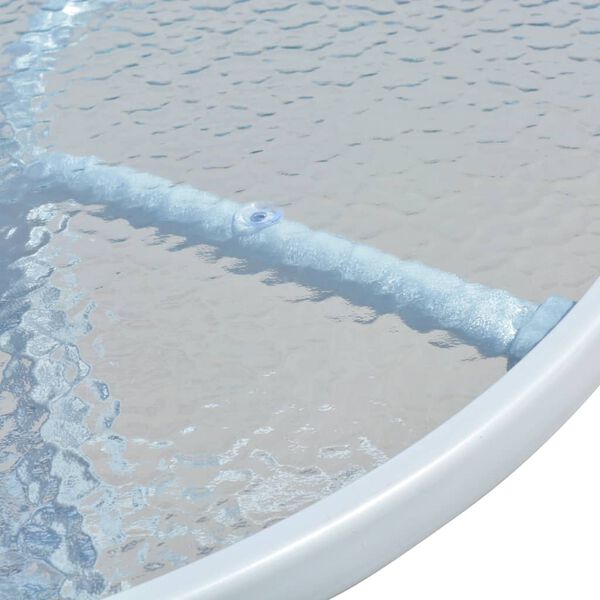 vidaXL ビストロテーブル 50x71cm スチール製