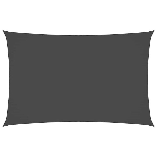 vidaXL サンシェード 2x5m 長方形 オックスフォード生地 アントラシート