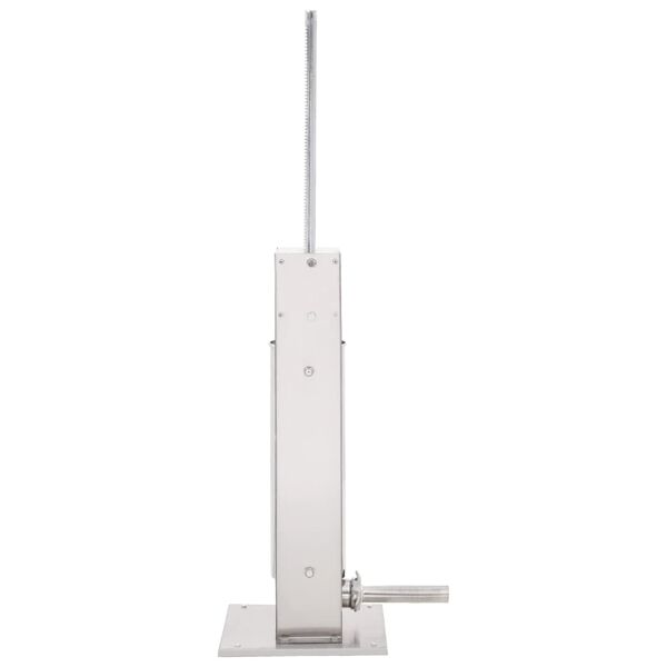 vidaXL 手動式 ソーセージメーカー シルバー 7L ステンレススチール製