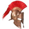 vidaXL ギリシャ軍兵士のヘルメット アンティークレプリカ ライブRPG用 (LARP) コッパー スチール製
