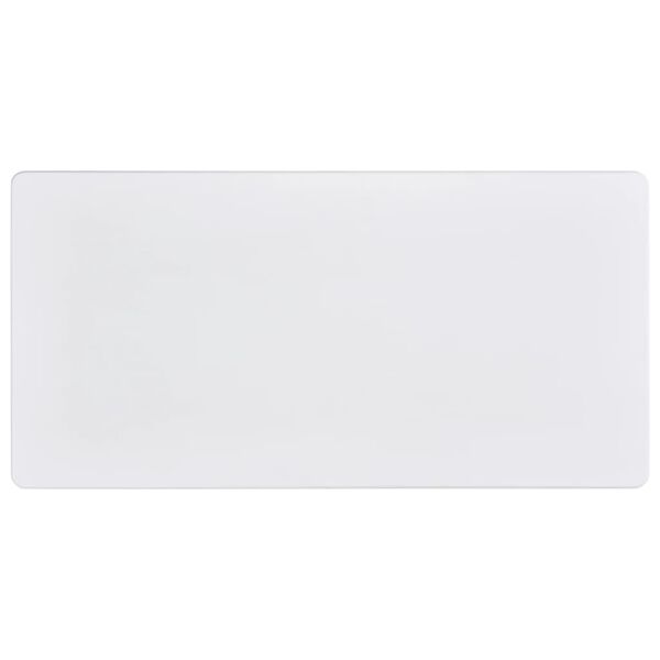 vidaXL バーテーブル ホワイト 120x60x110cm MDF製