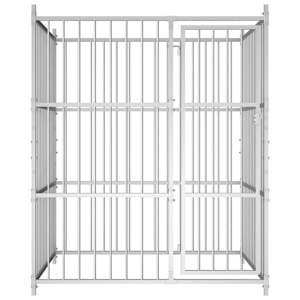 vidaXL 屋外用 犬小屋 150x150x185cm