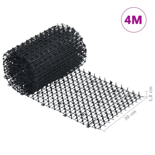 vidaXL 動物よけ 400x30 cm PP