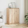 vidaXL サイドボード 60x36x84 cm パイン無垢材