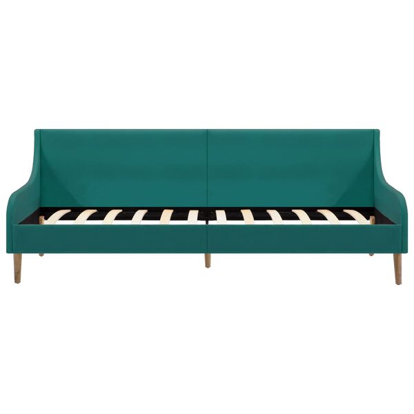 vidaXL デイベッド用フレーム 布製 グリーン