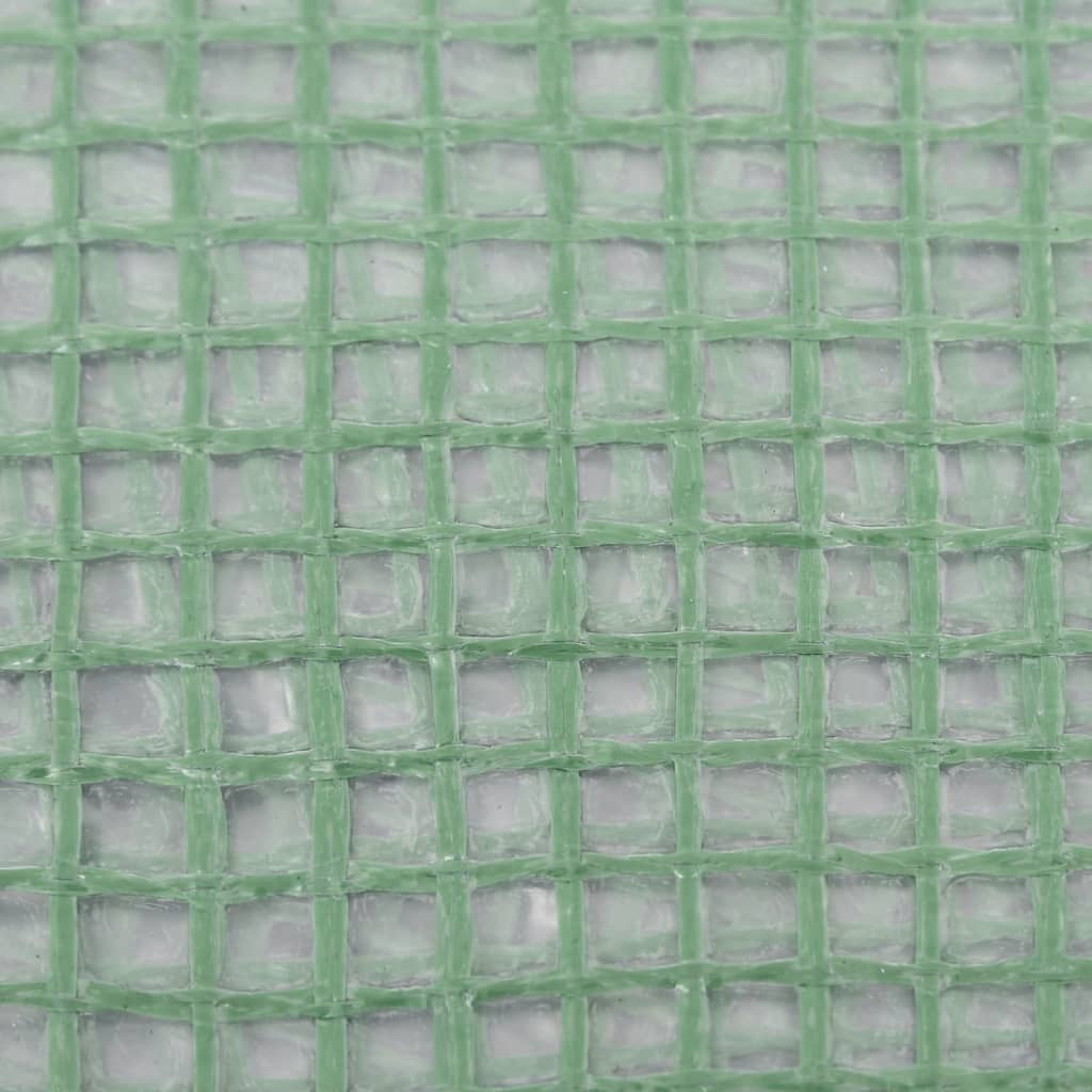 vidaXL 温室用交換カバー (6.86m²) 200x343x200cm グリーン