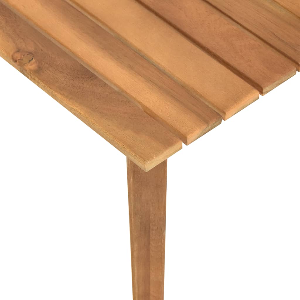 vidaXL ガーデンコーヒーテーブル 60x60x36cm アカシア無垢材