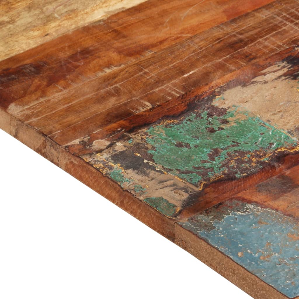 vidaXL テーブルトップ 長方形 60x70cm 25-27mm 無垢の再生木材