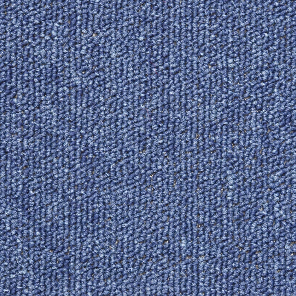 vidaXL 階段マット 15点 ブルー 56x17x3cm