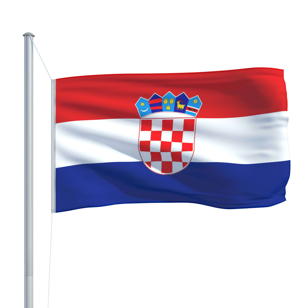 vidaXL クロアチア 国旗 90x150cm