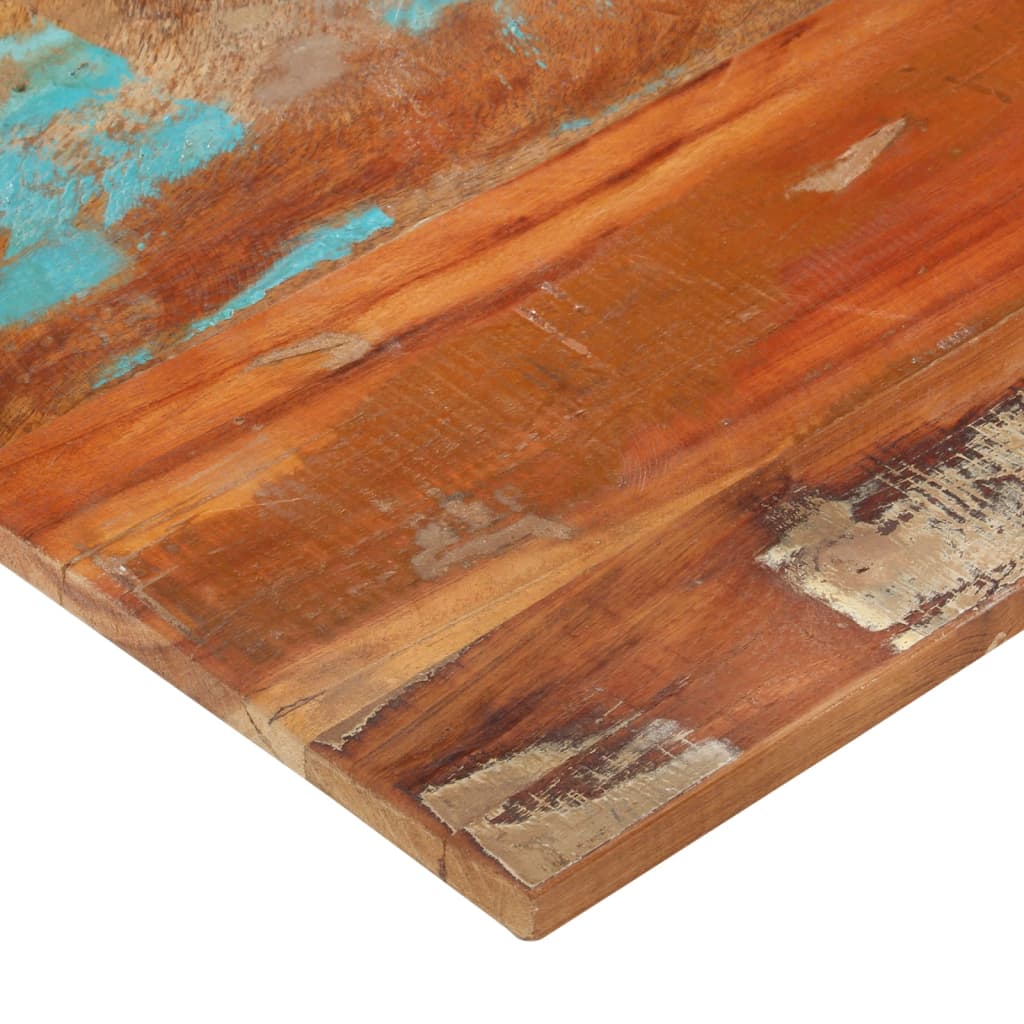 vidaXL テーブルトップ 長方形 60x100cm 15-16mm 無垢の再生木材
