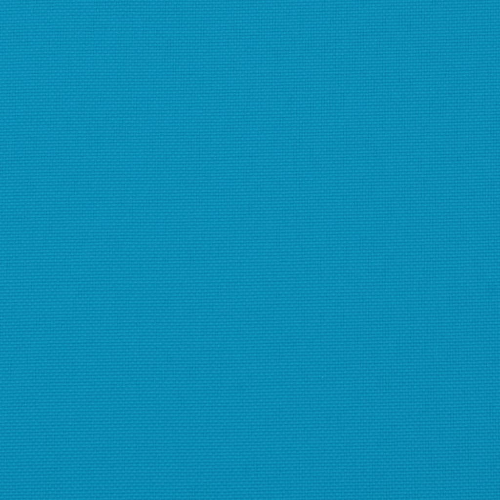 vidaXL ガーデン　ローバックチェアクッション 6点 ブルー 100x50x3cm オックスフォードファブリック