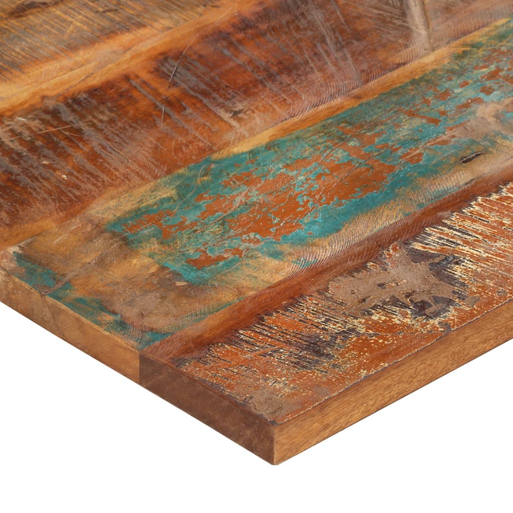 vidaXL テーブルトップ スクエア 60x60cm 25-27mm 無垢の再生木材