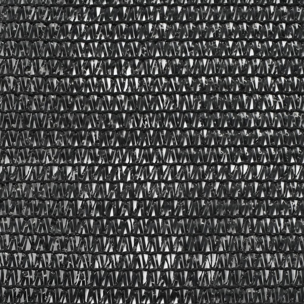 vidaXL テニススクリーン 高密度ポリエチレン製 1.8x100m ブラック
