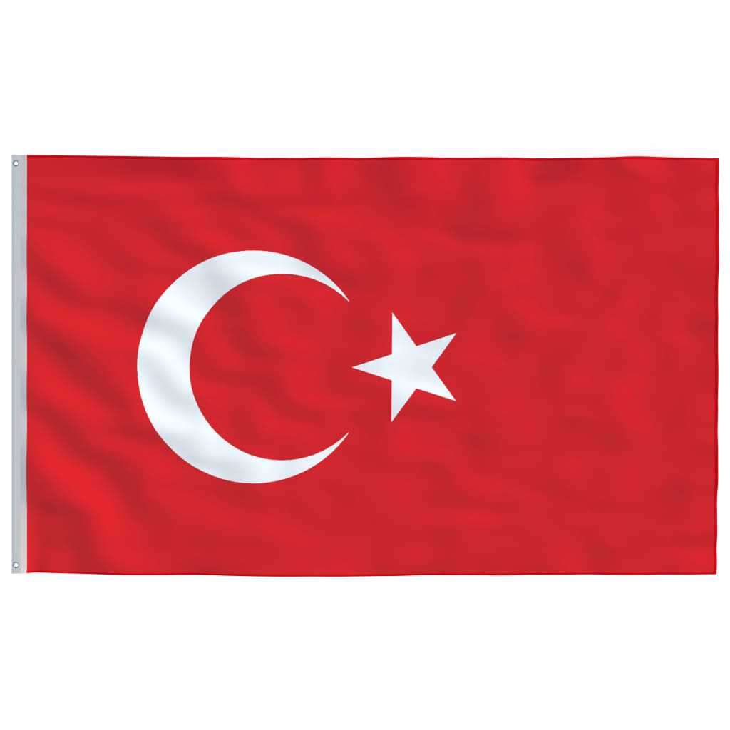 vidaXL トルコ 国旗 90x150cm