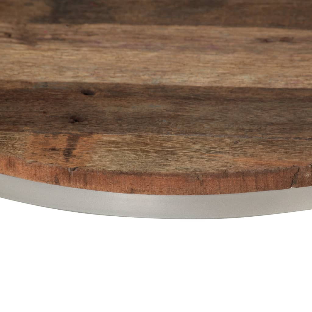 vidaXL コーヒーテーブル2点セット 再生木材＆スチール