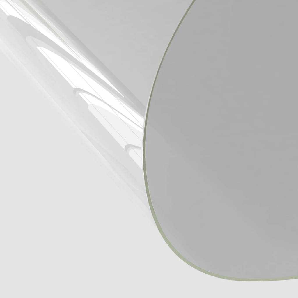 vidaXL テーブルプロテクター 透明 PVC製 直径80cm 厚さ2mm