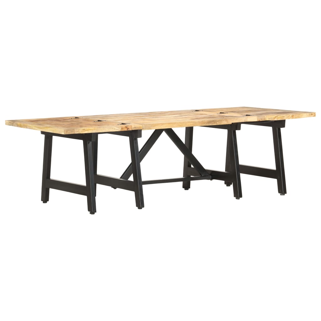 vidaXL 伸長式コーヒーテーブル 160x70x45cm マンゴー無垢材