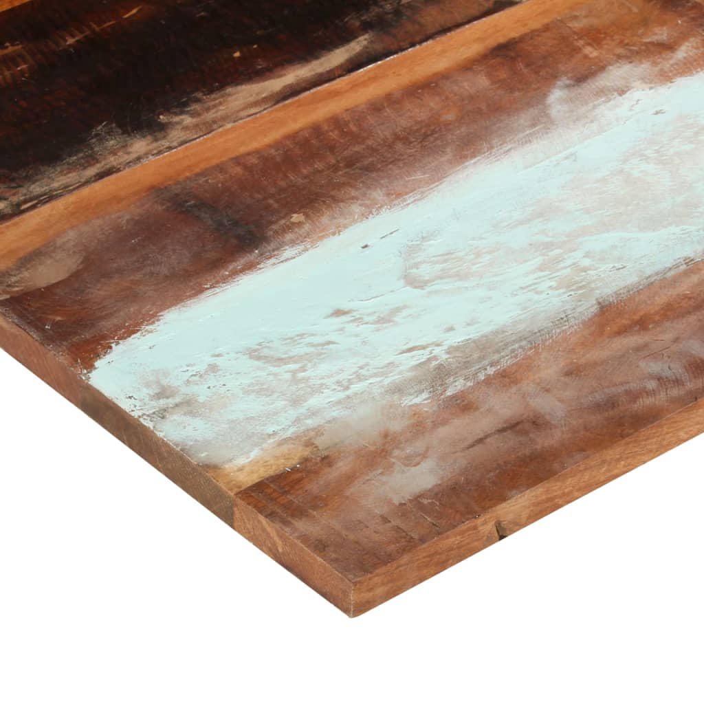 vidaXL テーブルトップ スクエア 80x80cm 25-27mm 無垢の再生木材