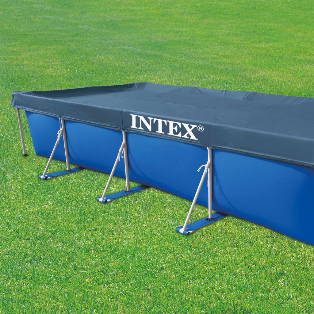 INTEX Intex プールカバー 長方形 450 x 220 cm 28039