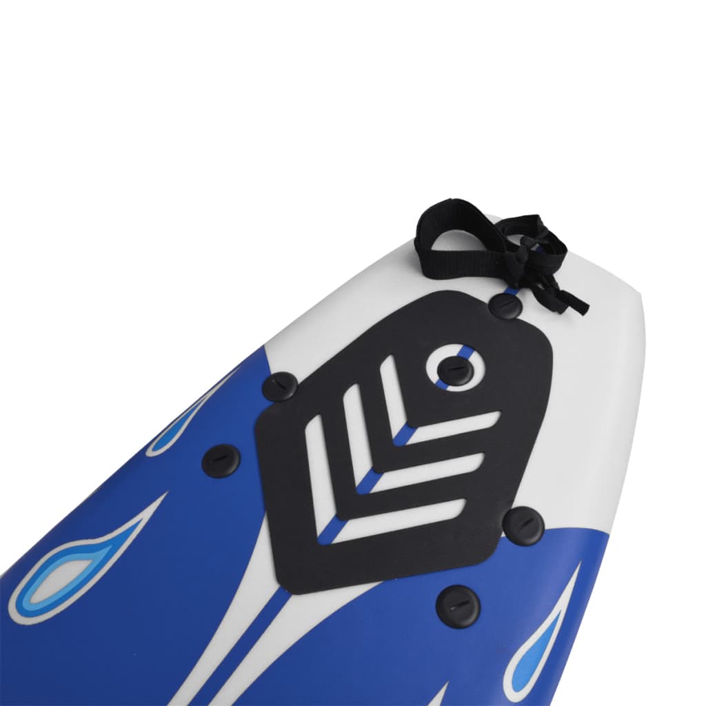vidaXL サーフボード ブルー 170cm