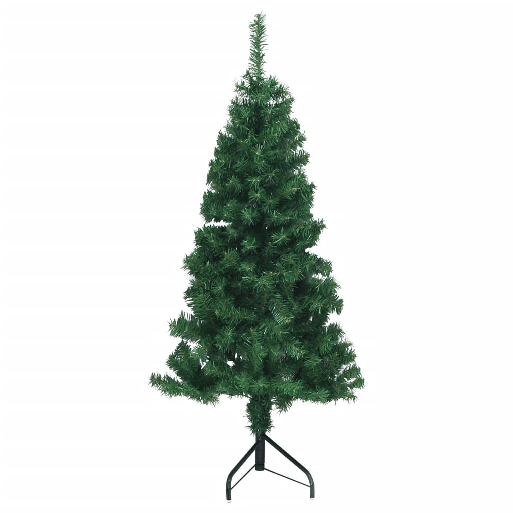 vidaXL コーナー用 人工クリスマスツリー　120 cm PVC製