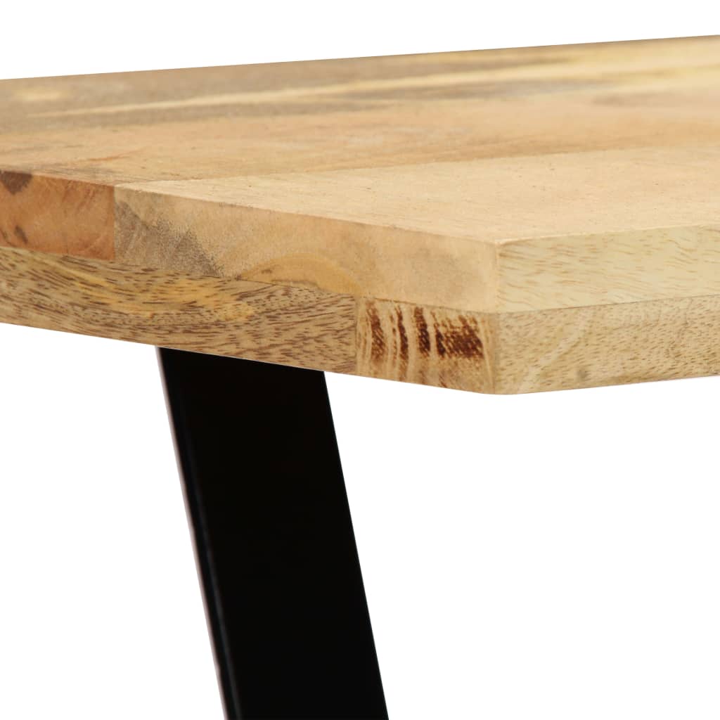 vidaXL ダイニングテーブル 120x60x76cm マンゴー無垢材