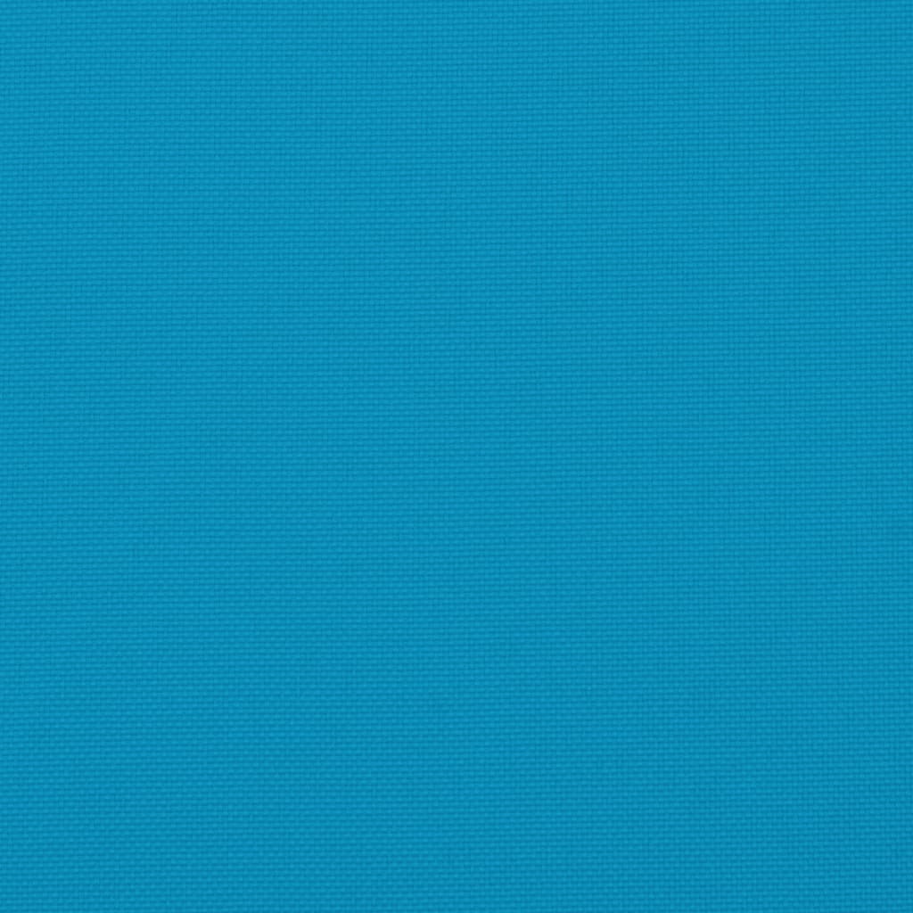 vidaXL サンラウンジャークッション ブルー 200x50x3cm オックスフォードファブリック