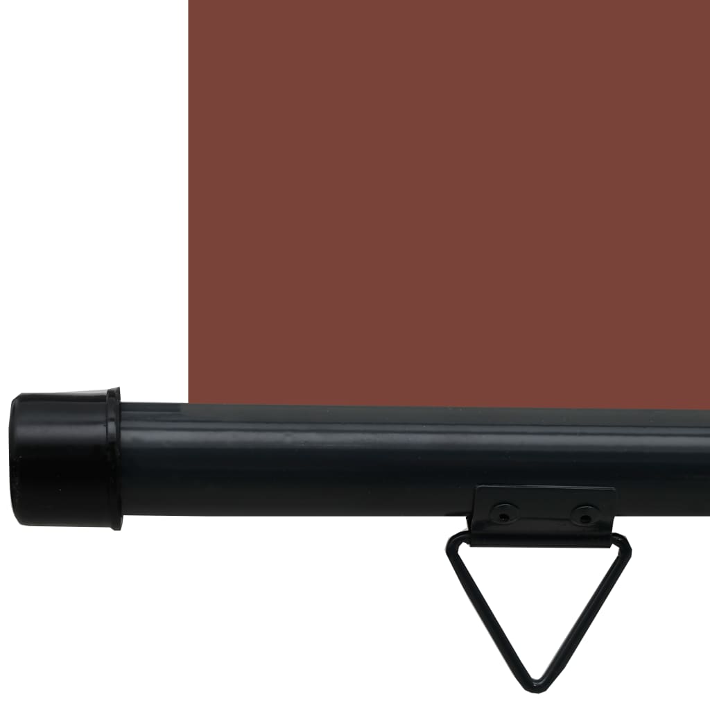 vidaXL バルコニー用 サイドオーニング 160x250cm ブラウン