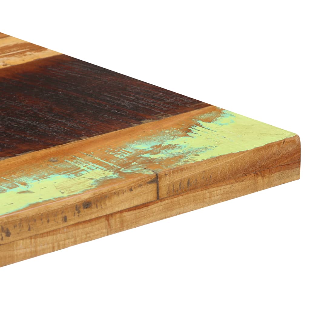 vidaXL ビストロテーブル スクエア 50x50x75cm 無垢の再生木材