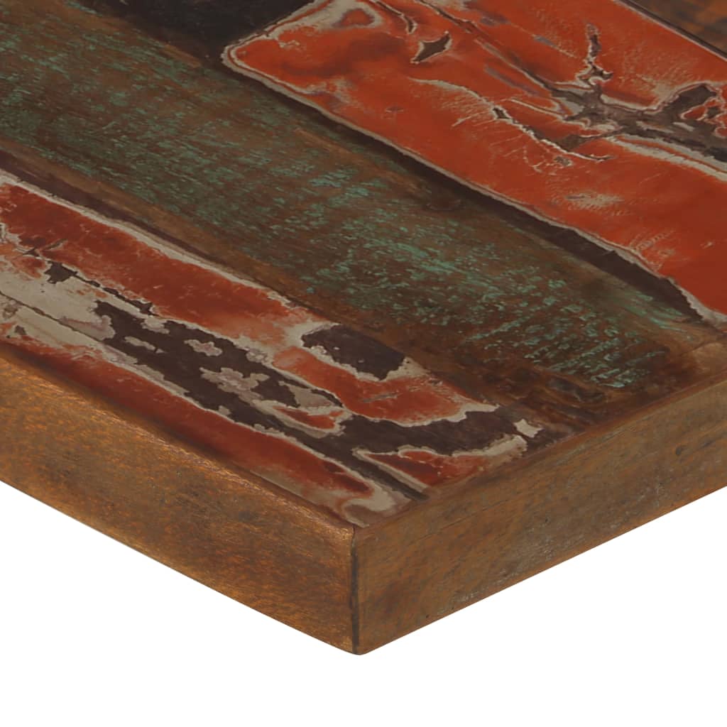 vidaXL バーテーブル 無垢の再生木材 マルチカラー 150x70x107cm