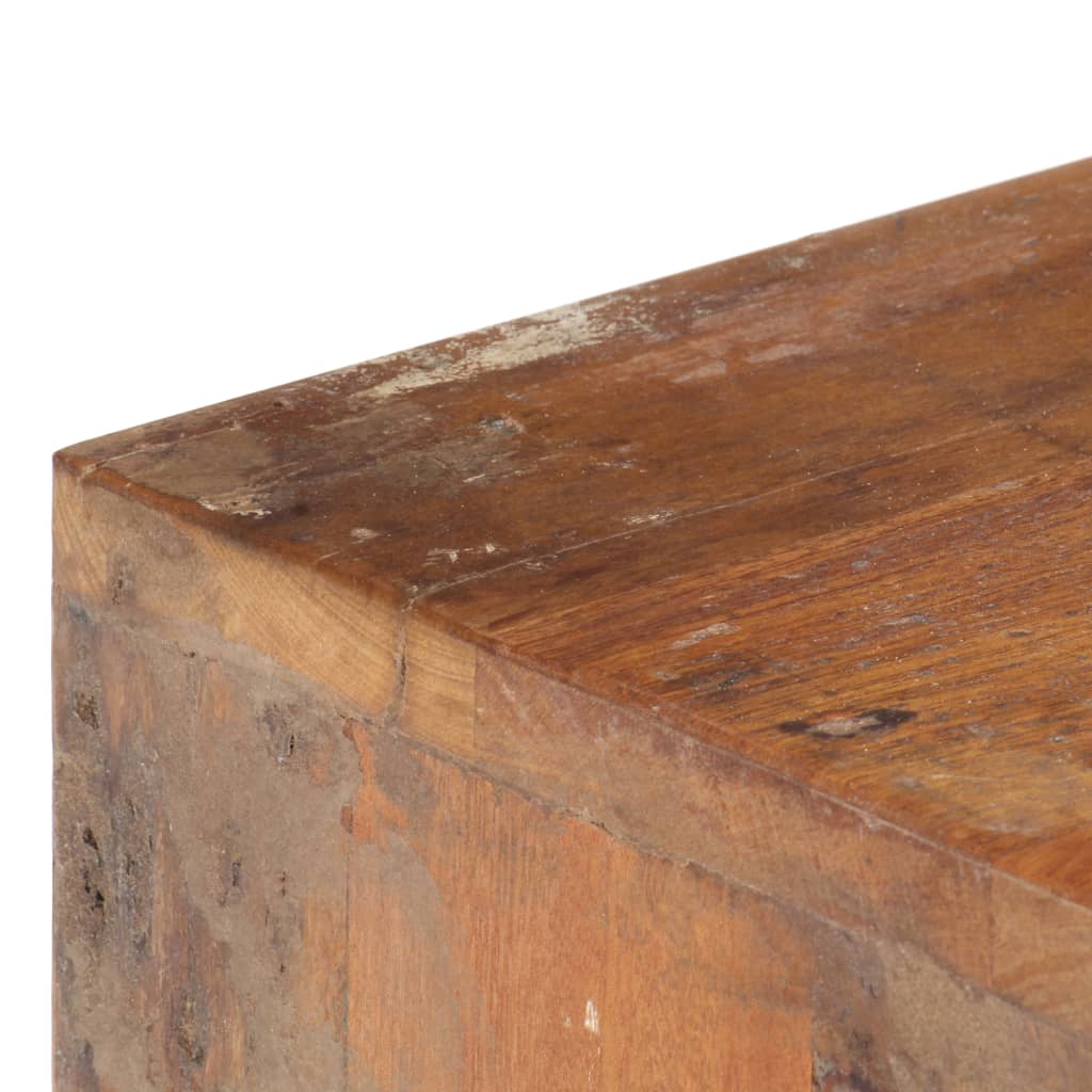 vidaXL サイドボード 70x30x68cm 無垢の再生木材
