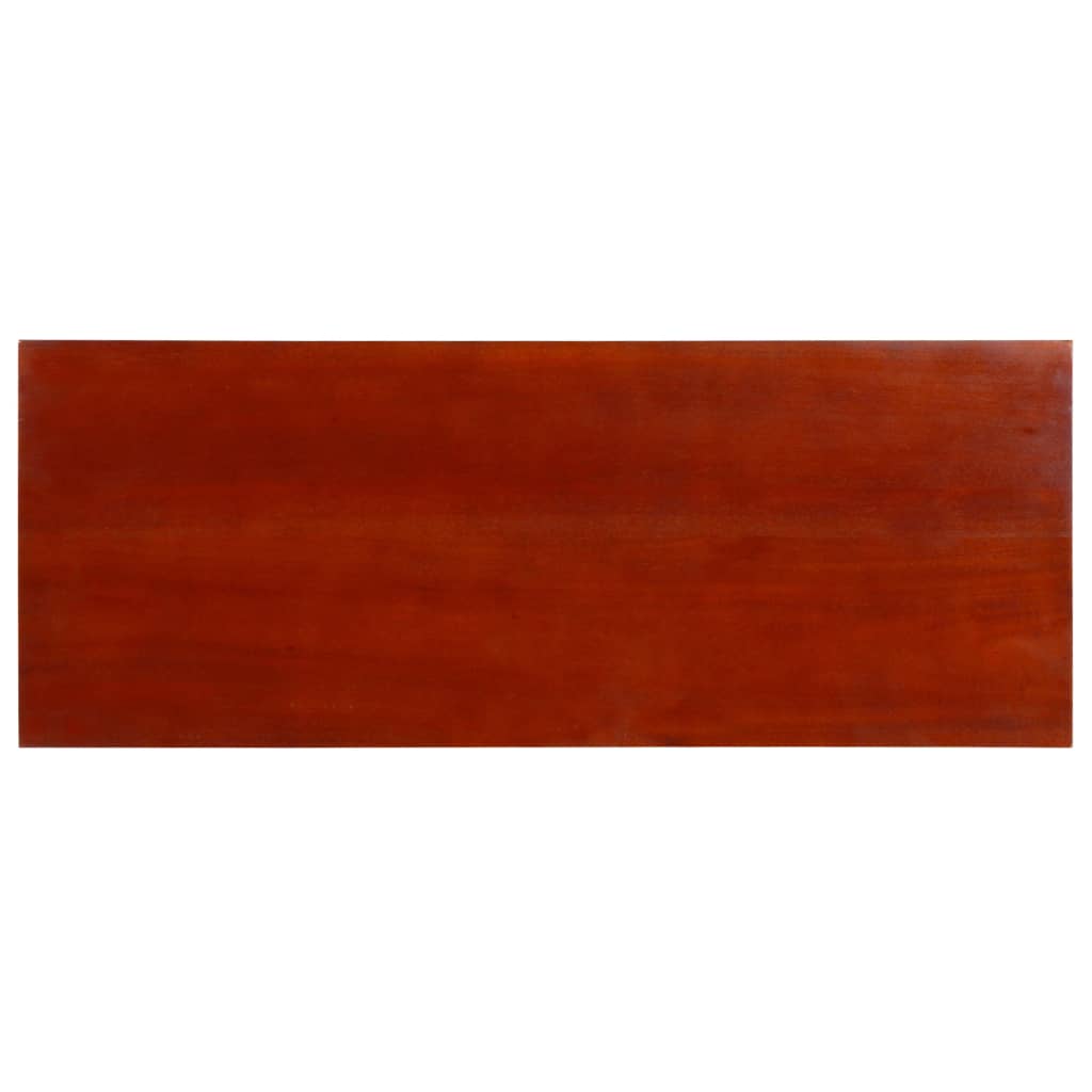 vidaXL コンソールテーブル クラシカルブラウン 90x30x75cm マホガニー無垢材