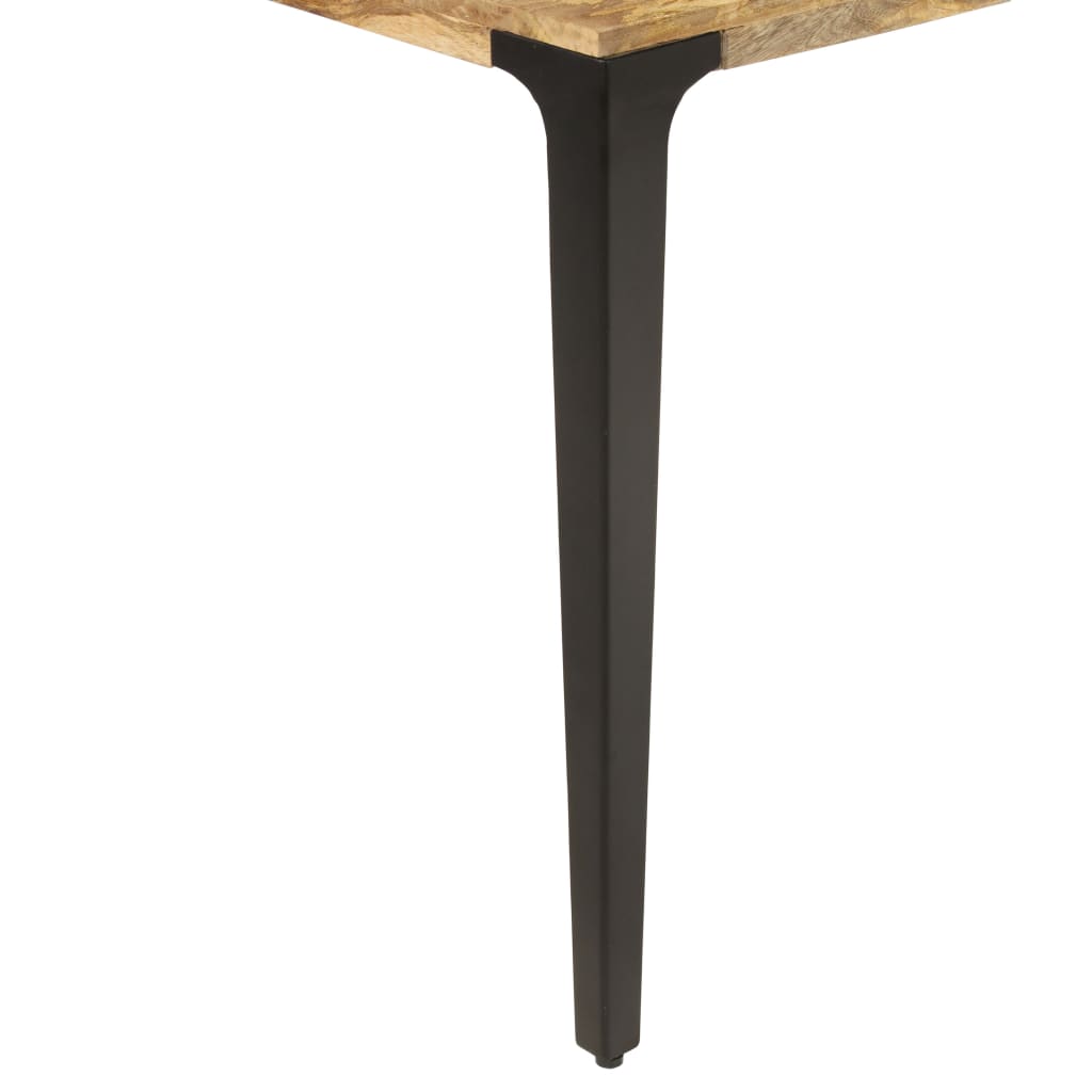 vidaXL ダイニングテーブル 140x70x76 cm マンゴー無垢材