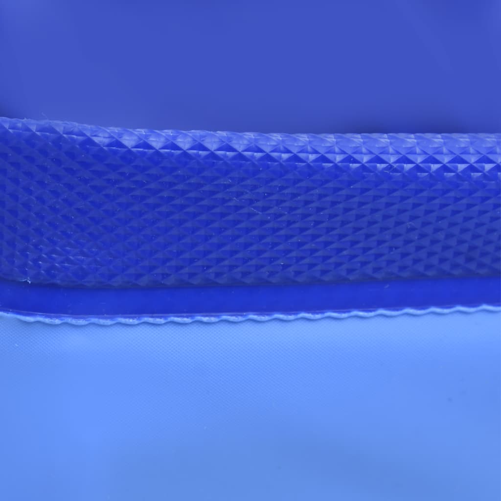 vidaXL 折りたたみ式 犬用プール ブルー 200x30cm PVC製