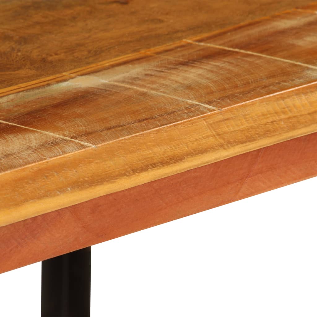 vidaXL コーヒーテーブル 100x60x35cm 無垢の再生木材