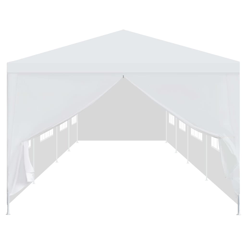 vidaXL ガーデンガゼボ風テント 3x12m ホワイト