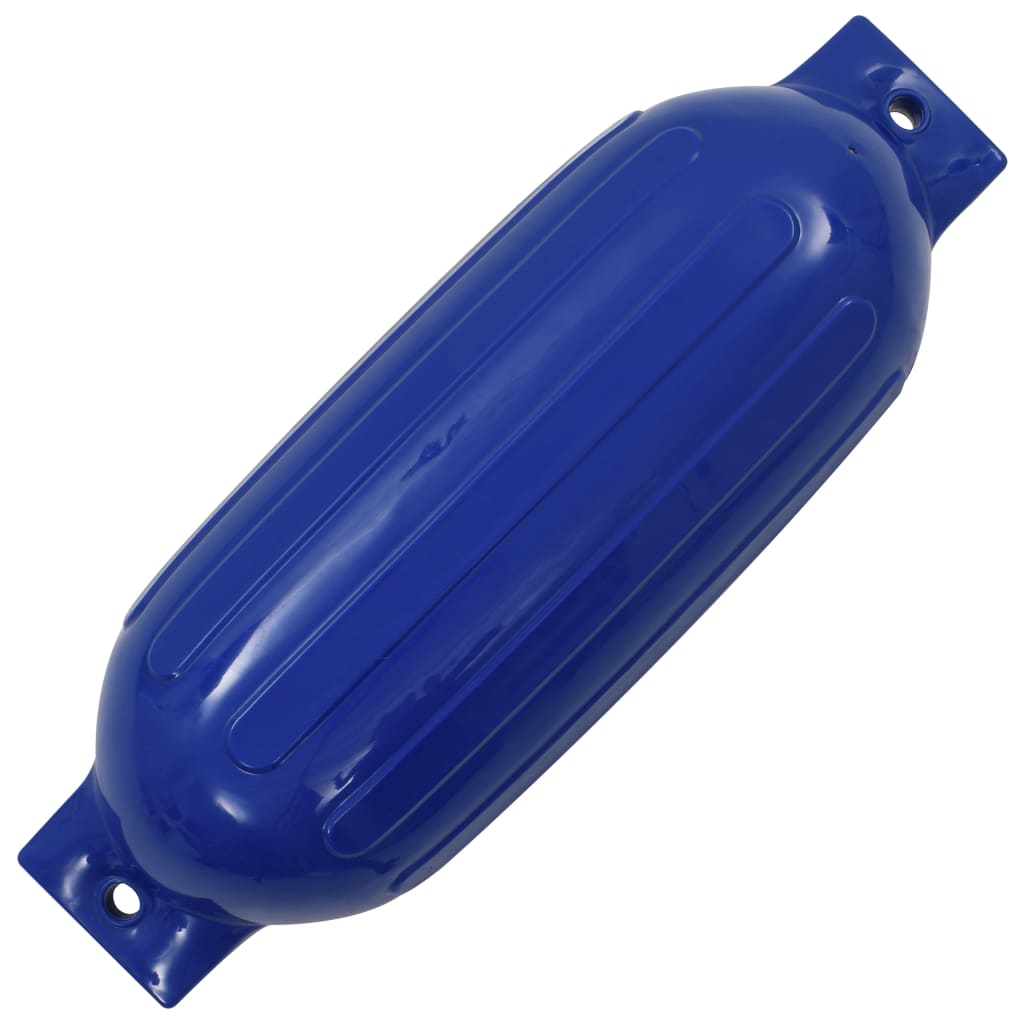vidaXL ボートフェンダー 2点 ブルー 69x21.5cm PVC製