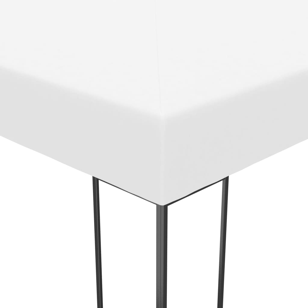 vidaXL ガーデンガゼボ風テント 6×3m ホワイト
